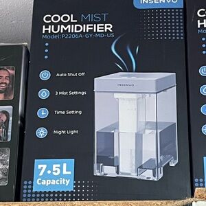 INSENVO Cool Mist Humidifier
